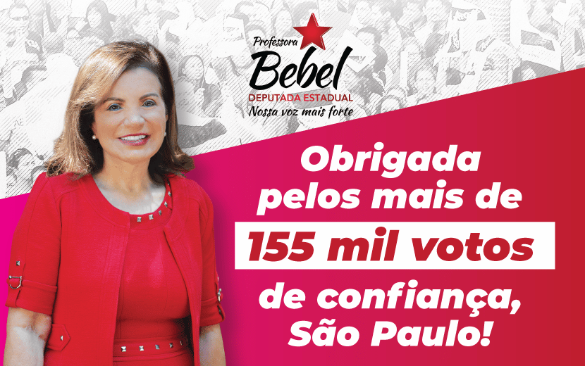 Read more about the article Professora Bebel fala da emoção de ser reeleita Deputada Estadual