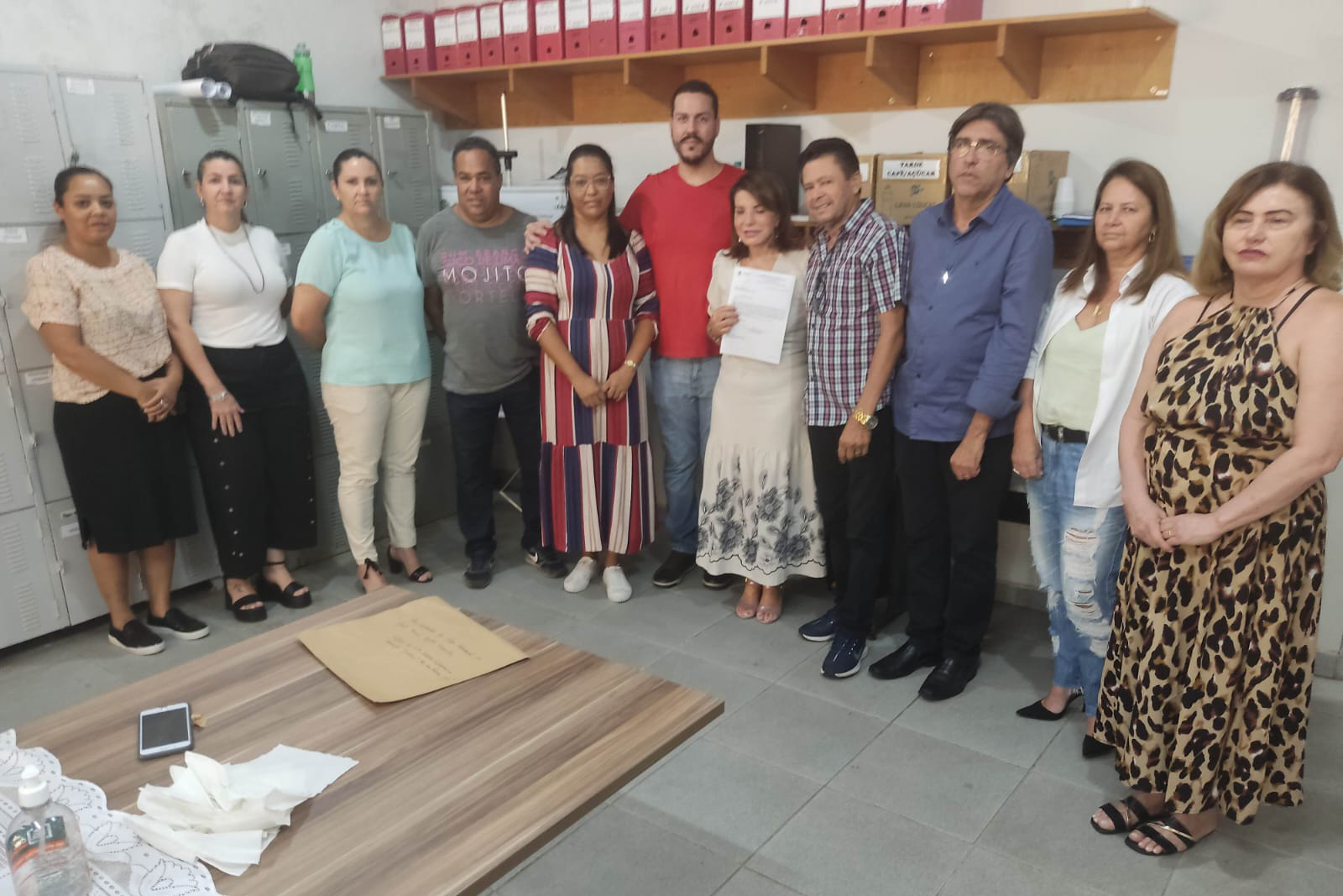 Read more about the article Professora Bebel visita escola municipal em Rio das Pedras