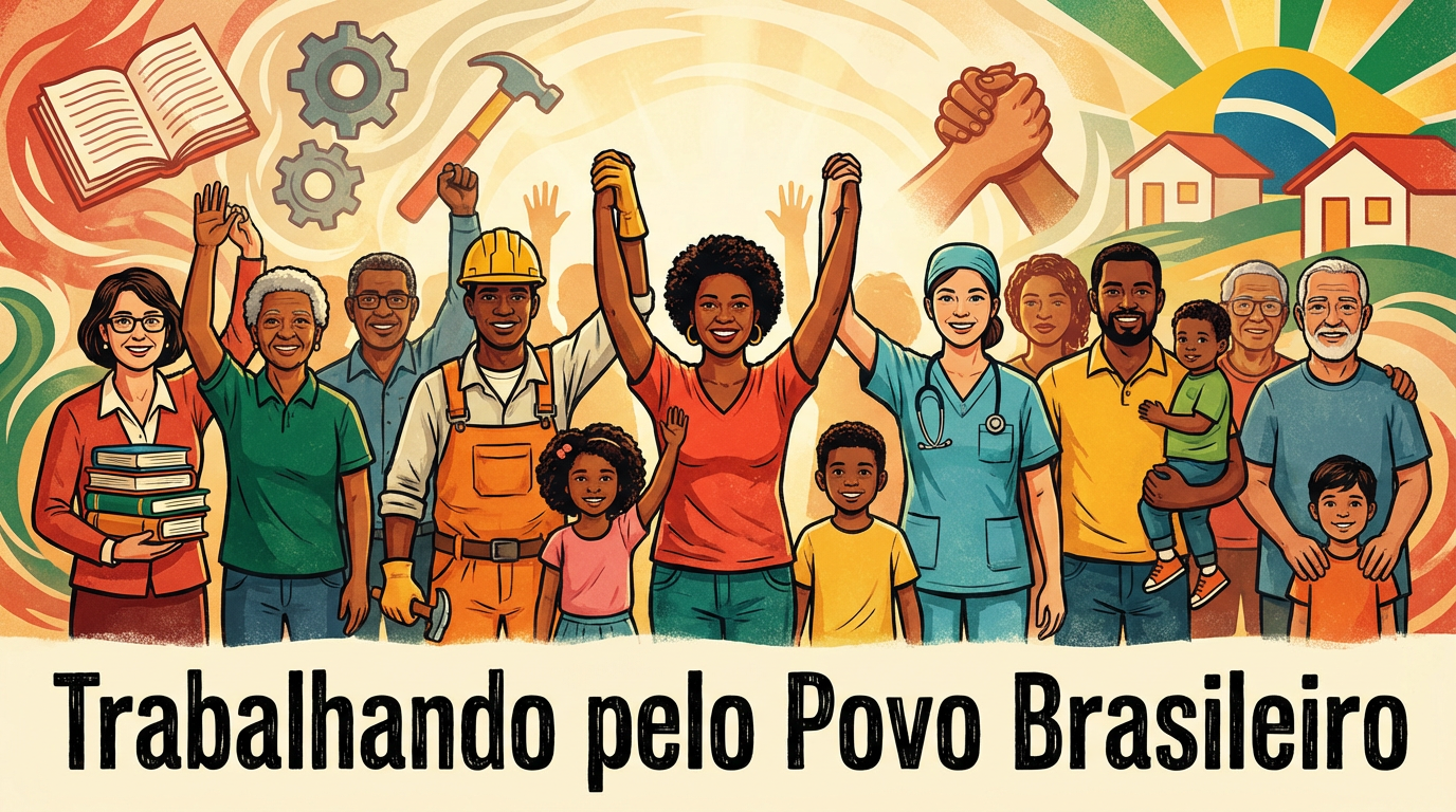 Trabalhando pelo povo brasileiro